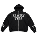 Black “ROYALTY” Rhinestone Zip-Up