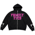 Black & Pink “ROYALTY” Rhinestone Zip-Up (Copy)