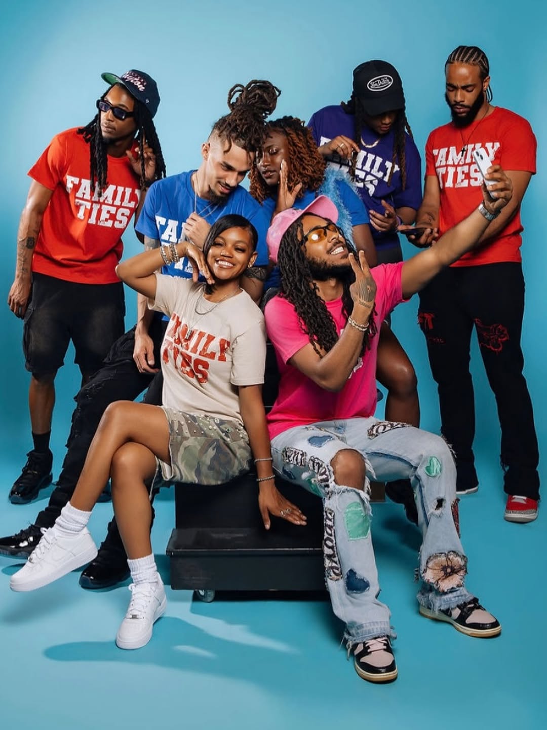 Family Ties “𝗨𝗡𝗜𝗧𝗬” 𝘗𝘜𝘙𝘗𝘓𝘌 Tee